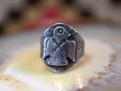 Vintage Thunderbird Applique Tourist Small Ring  c.1945～