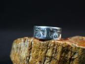 Vtg 【BELL TRADING POST】 Thunderbird Silver Men's Ring c.1950