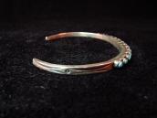 Antique Zuni Stamped Cuff with 14stone  c.1930～