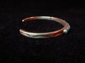 Antique Zuni Ingot Silver Cuff with 13Stone c.1930