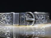 Antique Navajo Belt Buckle design Ingot Silver Cuff  c.1920～