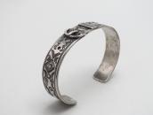 Antique Navajo Belt Buckle design Ingot Silver Cuff  c.1920～