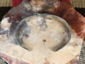 Antique Navajo Belt Buckle design Ingot Silver Cuff  c.1920～