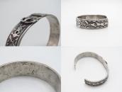 Antique Navajo Belt Buckle design Ingot Silver Cuff  c.1920～