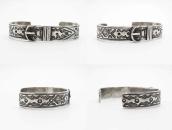 Antique Navajo Belt Buckle design Ingot Silver Cuff  c.1920～