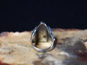 【Dan Simplicio】Zuni Small Ring w/Gem Turquoise Nugget c.1940