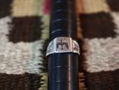 Vintage Navajo or Hopi Thunderbird Overlay Seal Ring c.1950～