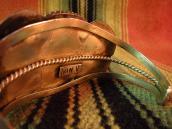Vintage Cuff Bracelet with #8 Turquoise  c.1960