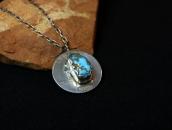 Vtg Quarter $ Coin Top w/Burnham Turquoise Necklace c.1960～