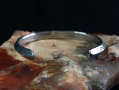 Atq Navajo Ingot Silver Triangle Wire Cuff Bracelet  c.1915～