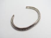 Atq Navajo Ingot Silver Triangle Wire Cuff Bracelet  c.1915～