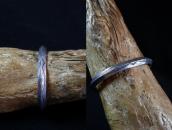 Atq Navajo Ingot Silver Triangle Wire Cuff Bracelet  c.1915～
