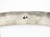 【Jack Adakai】Navajo Vtg Extra Heavy TriangleWire Cuff c.1960