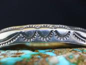 【Jack Adakai】Navajo Vtg Stamped Triangle Wire Cuff  c.1960