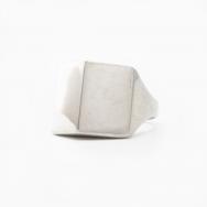 【Lowell Draper/White Hogan】Silver Hollow Style Ring c.1975～