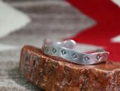 Antique Pueblo Rattlesnake Shape Ingot Silver Cuff c.1930～
