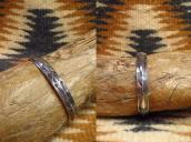 Antique Arrows Stamped Triangle Wire Cuff Bracelet  c.1920～