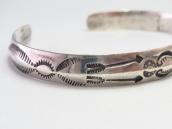 Antique Arrows Stamped Triangle Wire Cuff Bracelet  c.1920～
