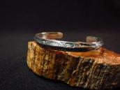 Antique Arrows Stamped Triangle Wire Cuff Bracelet  c.1920～