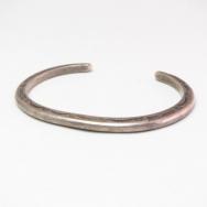 Antique Arrow Stamped Ingot Silver Narrow Bracelet c.1950～