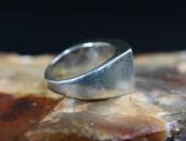 Antique Zuni Hi-Grade Godber Turquoise Inlay Ring  c.1940～