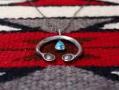 【Dyaami Lewis】 Old Naja Necklace w/Bisbee Turquoise  in 2008
