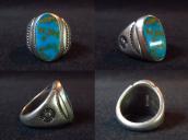 【UITA12/Mark Chee】 Vintage Ring w/Hi-Grade BlueGem TQ c.1945
