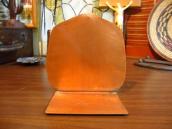 Antique Indian Head Chief Copper Bookend  c.1926