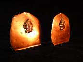 Antique Indian Head Chief Copper Bookend  c.1926