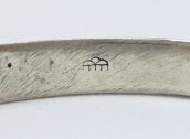 【Victor Coochwytewa】 Hopi Overlay TriangleWire Cuff c.1960 2