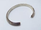 【Victor Coochwytewa】 Hopi Overlay TriangleWire Cuff c.1960 2