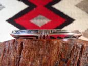【Victor Coochwytewa】 Hopi Overlay TriangleWire Cuff c.1960 2