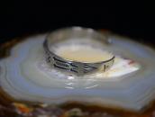 Atq Navajo 卍 Thunderbird & Arrows Stamped Silver Cuff c.1930