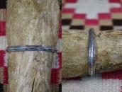 Atq Navajo Arrows Stamped Narrow Trianglewire Cuff  c.1930～
