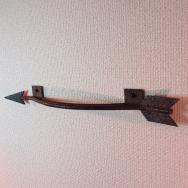 Hand Made Arrow Shape Iron Hanger Rail  MId