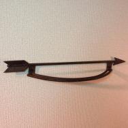 Hand Made Arrow Shape Iron Hanger Rail  Large