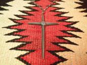 Vintage Hopi Cross Fob Necklace  c.1940～