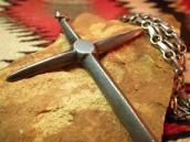Vintage Hopi Cross Fob Necklace  c.1940～