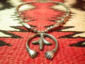 Vintage Bead Necklace with Cast Naja c.1960～