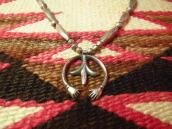 Vintage Bead Necklace with Cast Naja c.1960～