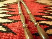 Vintage Bead Necklace with Cast Naja c.1960～