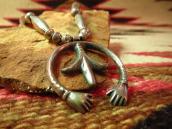 Vintage Bead Necklace with Cast Naja c.1960～