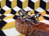 Antique Navajo Casted Silver Small Cuff Bracelet  c.1930～