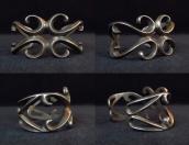 Antique Navajo Casted Silver Small Cuff Bracelet  c.1930～