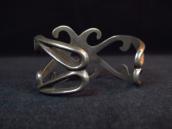 Antique Navajo Casted Silver Small Cuff Bracelet  c.1930～