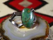 【GARDEN OF THE GODS】Atq Casted CoinSilver Cuff w/TQ  c.1930