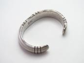 【GARDEN OF THE GODS】Lined Extra Heavy CoinSilver Cuff c.1935