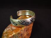 【Bernard Dawahoya】 Bear Track Overlay Cuff Bracelet  c.1975～