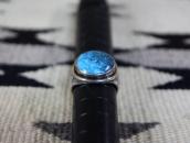 【Fred Thompson】Navajo Hi-Grade LoneMt. Turquoise Ring c.1965