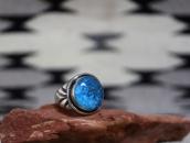 【Fred Thompson】Navajo Hi-Grade LoneMt. Turquoise Ring c.1965